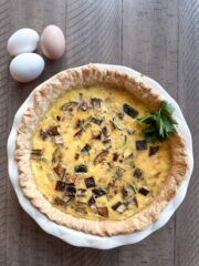 Roasted Vegetable Quiche - The Recipe Necessity