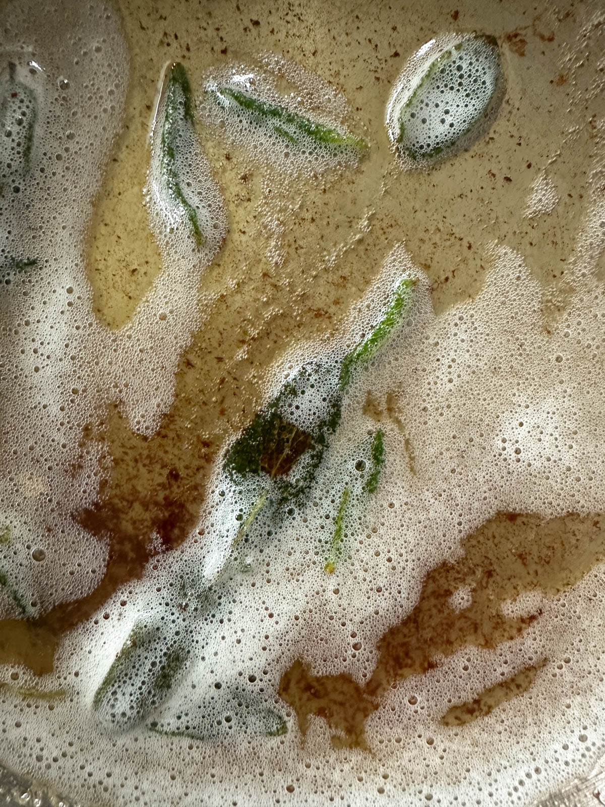Brown butter and sage.